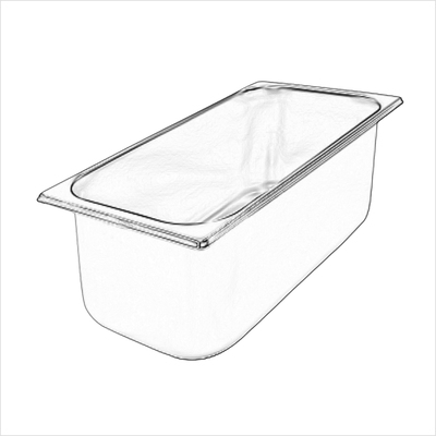 ../frankl24shop/Einsätze für Eistheke Edelstahl, 180mm